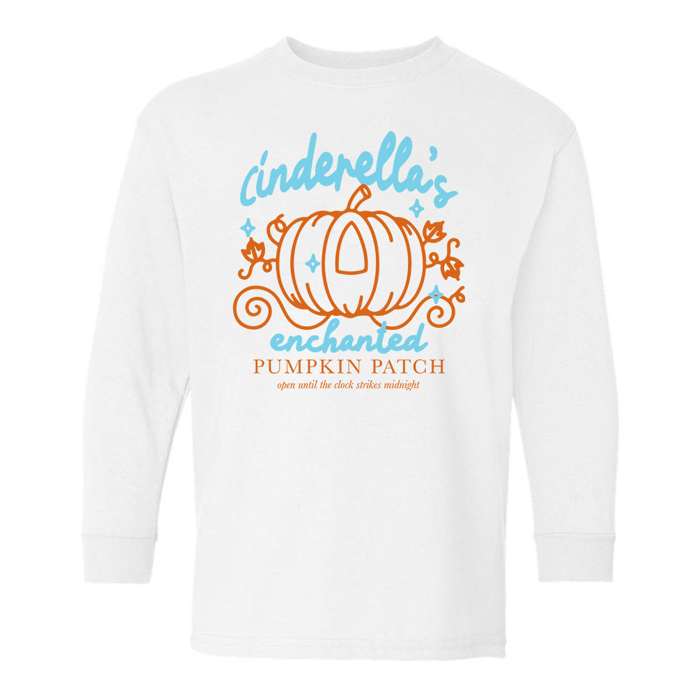 Kids 'Cinderella's Pumpkin Patch' Long Sleeve T-Shirt