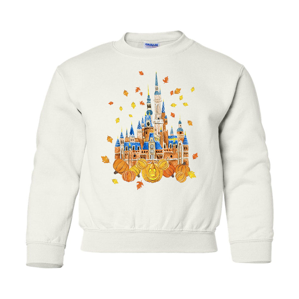 Kids 'Fall Magic Castle' Crewneck Sweatshirt