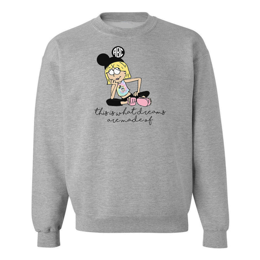 Monogrammed 'Lizzie McGuire Disney' Crewneck Sweatshirt