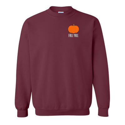 Make It Yours™ Pumpkin Crewneck Sweatshirt