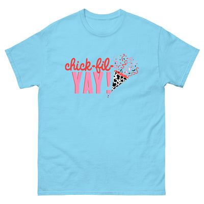 Monogrammed 'Chick-fil-YAY' Basic T-Shirt