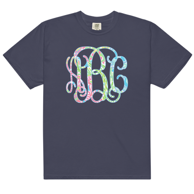 Monogrammed Lilly Big Print T-Shirt