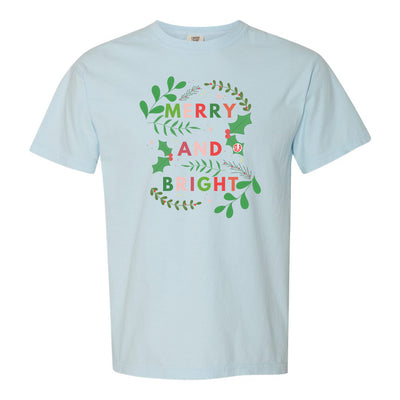 Monogrammed 'Merry Mistletoe' T-Shirt