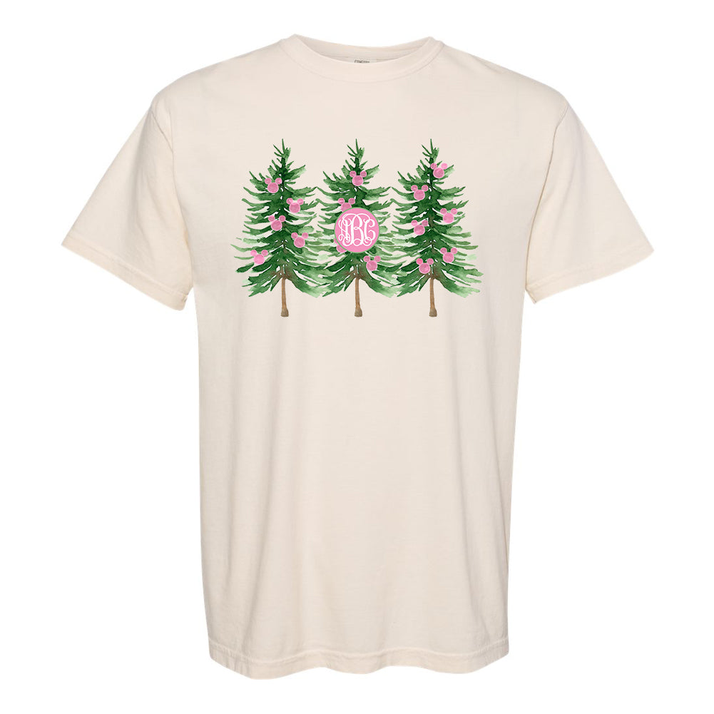 Monogrammed 'Mickey Trees' T-Shirt