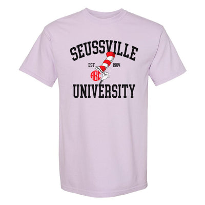 Monogrammed 'Seussville University' Tee - United Monograms