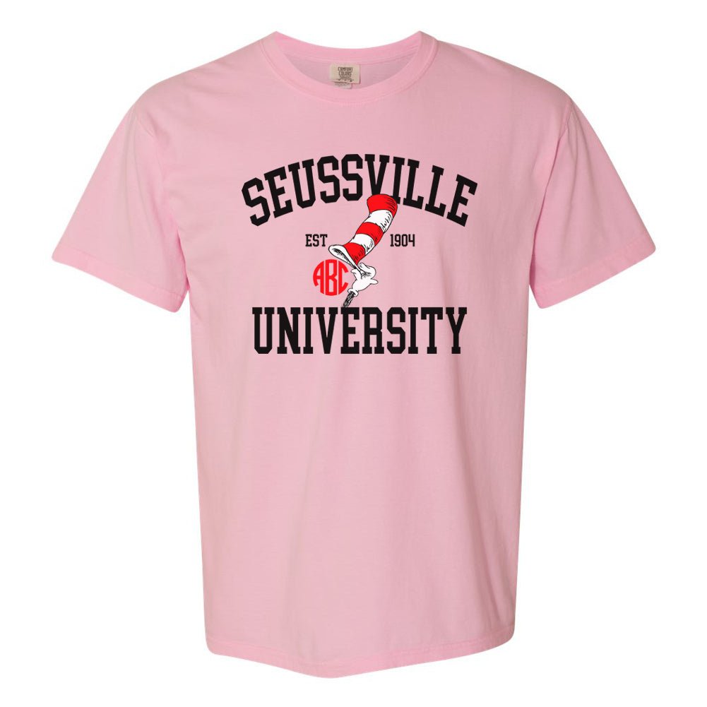 Monogrammed 'Seussville University' Tee - United Monograms