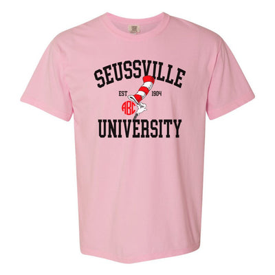 Monogrammed 'Seussville University' Tee - United Monograms