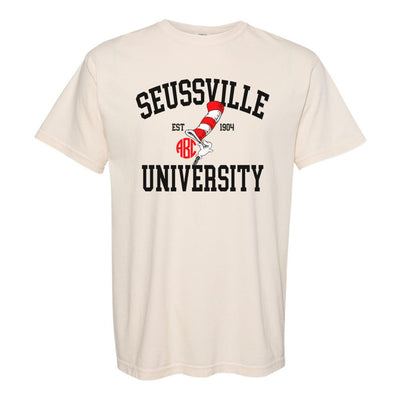 Monogrammed 'Seussville University' Tee - United Monograms
