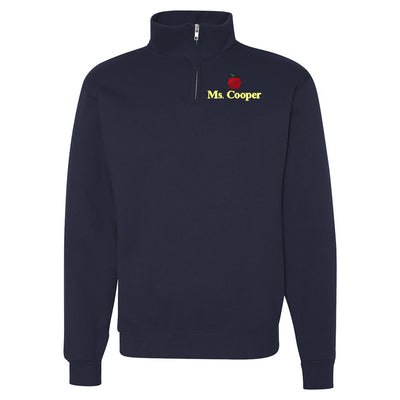 Make It Yours™ Apple Quarter Zip Sweatshirt