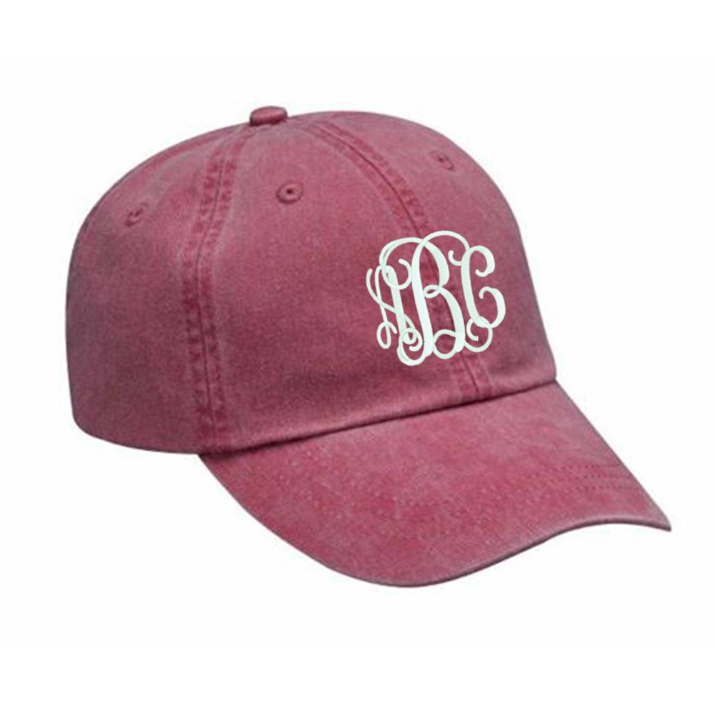 Red Hat- Nautical with Monogram
