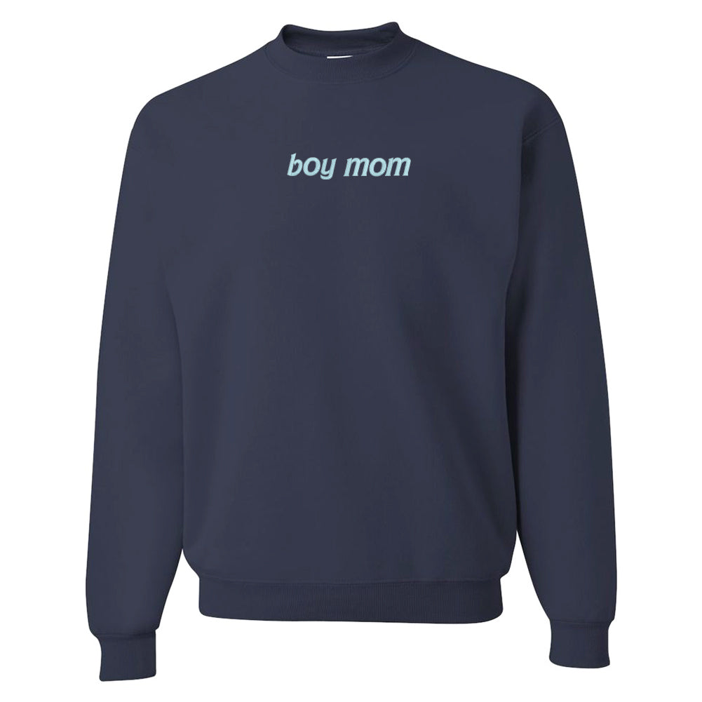 'Boy Mom' Crewneck Sweatshirt