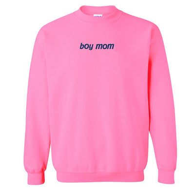 'Boy Mom' Crewneck Sweatshirt