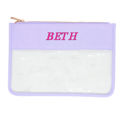 Make It Yours™ Clear Pouch
