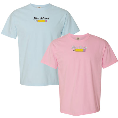 Make It Yours™ Pencil Comfort Colors T-Shirt