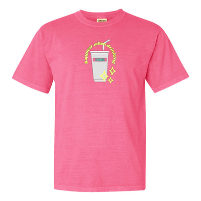 Make It Yours™ 'Happiest When Drinking...' Comfort Colors T-Shirt