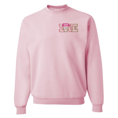 Monogrammed 'Coffee LOVE' Crewneck Sweatshirt