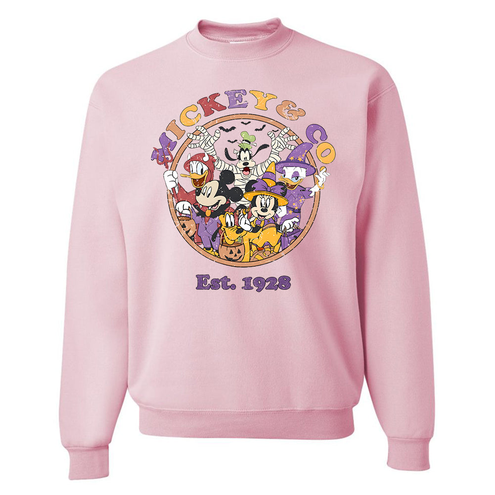 'Halloween Mickey & Co' Crewneck Sweatshirt
