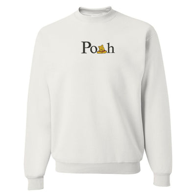 'Pooh' Embroidered Crewneck Sweatshirt