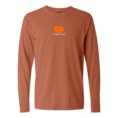Make It Yours™ Pumpkin Comfort Colors Long Sleeve T-Shirt