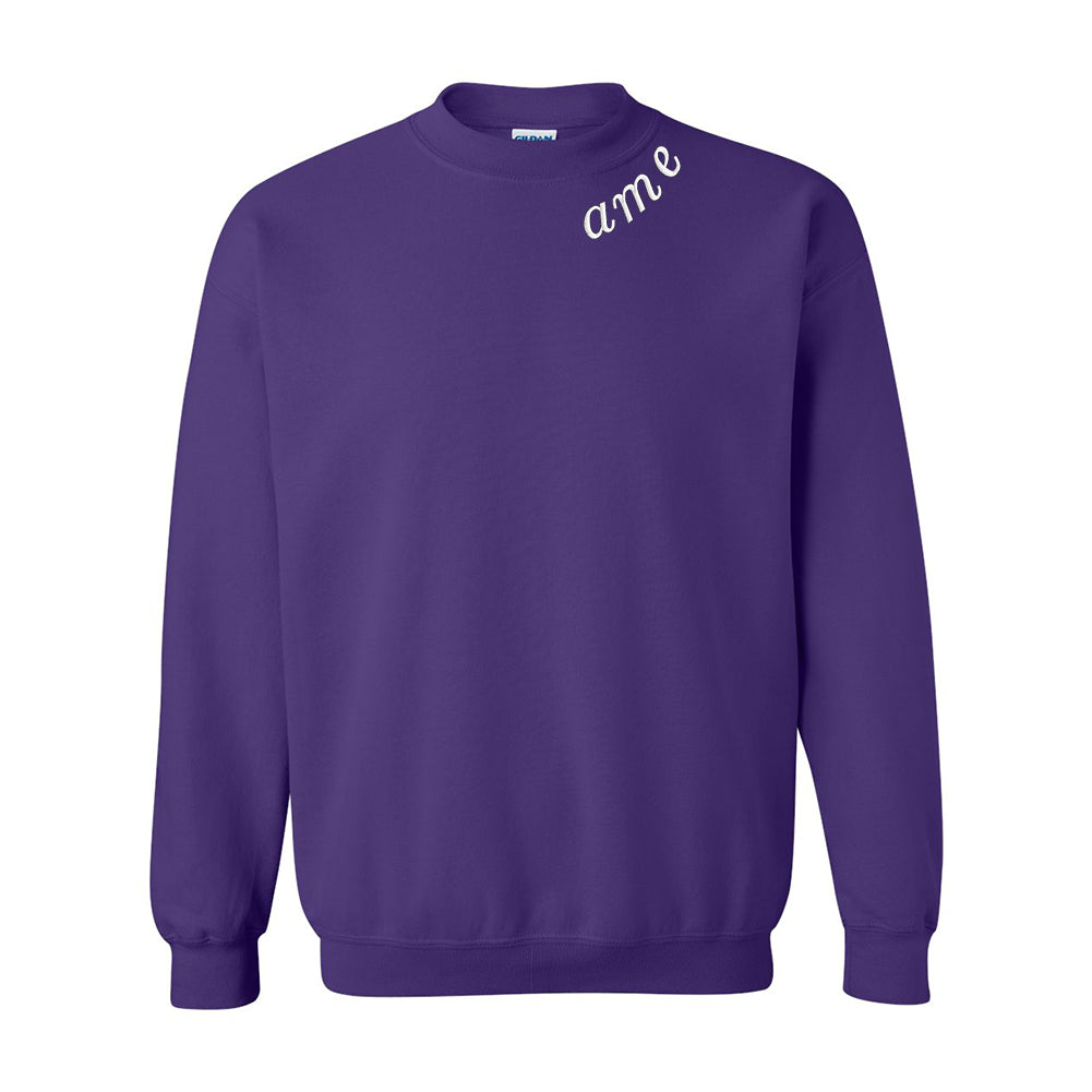 Make It Yours™ Collar Crewneck Sweatshirt