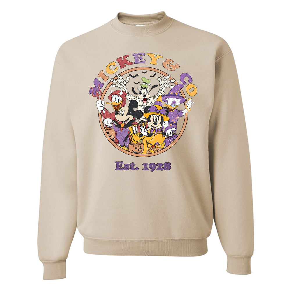 'Halloween Mickey & Co' Crewneck Sweatshirt