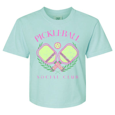 'Pickleball Social Club' Boxy T-Shirt