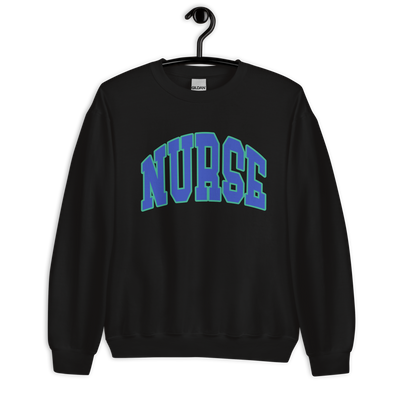 'Block Nurse' Crewneck Sweatshirt