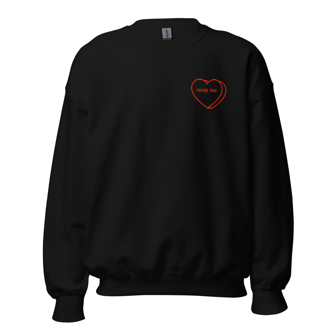 Make It Yours™ 'Candy Heart' Embroidered Sweatshirt – United Monograms
