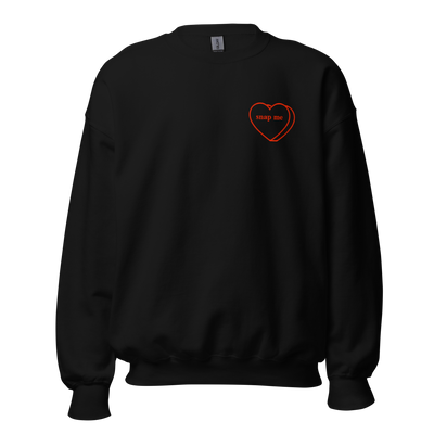 Make It Yours™ 'Candy Heart' Embroidered Sweatshirt - United Monograms