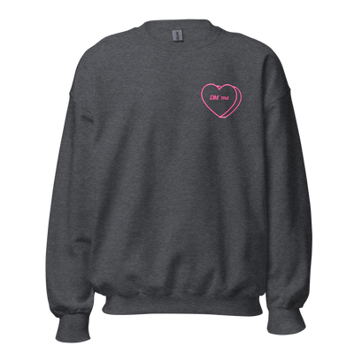 Make It Yours™ 'Candy Heart' Embroidered Sweatshirt – United Monograms