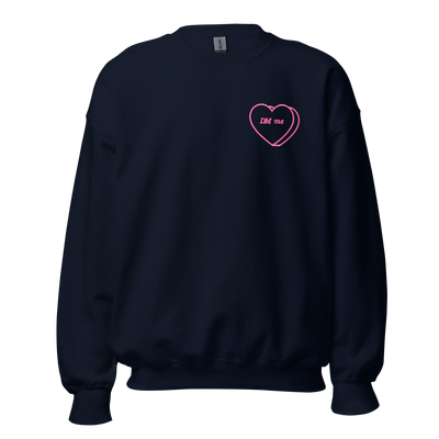 Make It Yours™ 'Candy Heart' Embroidered Sweatshirt