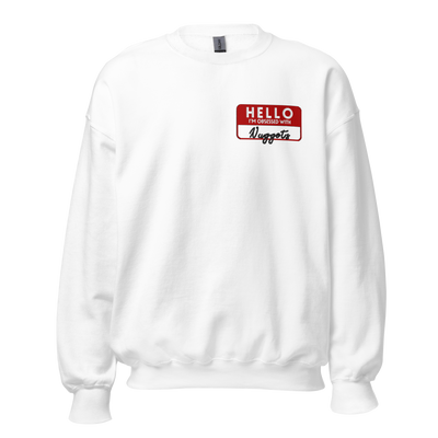Make It Yours™ 'Hello, I'm Obsessed With...' Crewneck Sweatshirt