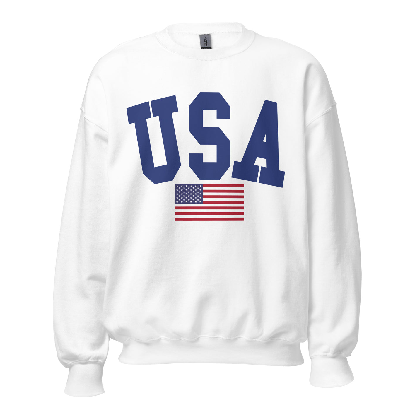 Monogrammed 'USA Classic' Crewneck Sweatshirt