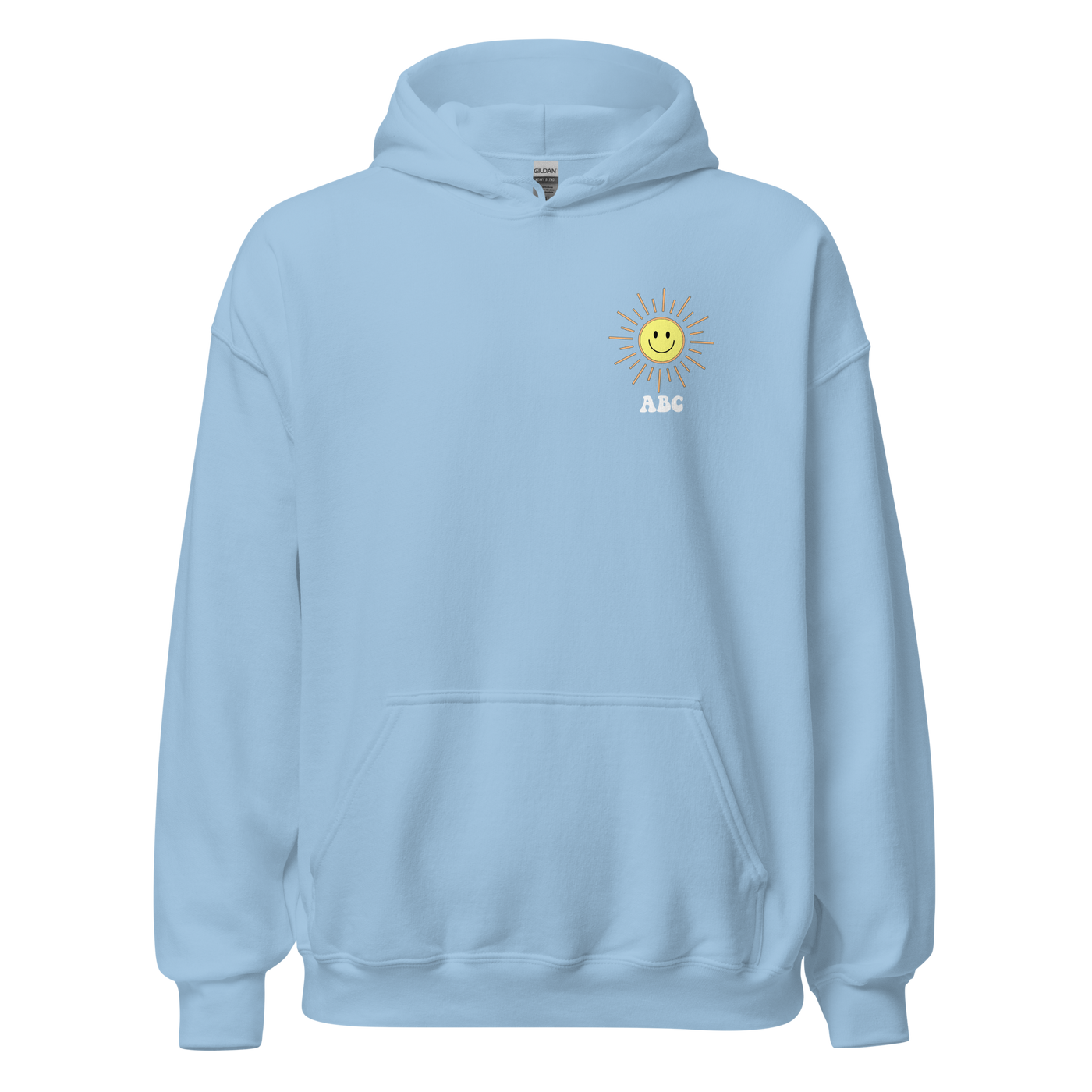 Make It Yours™ 'Here Comes The Sun' Front & Back Hoodie