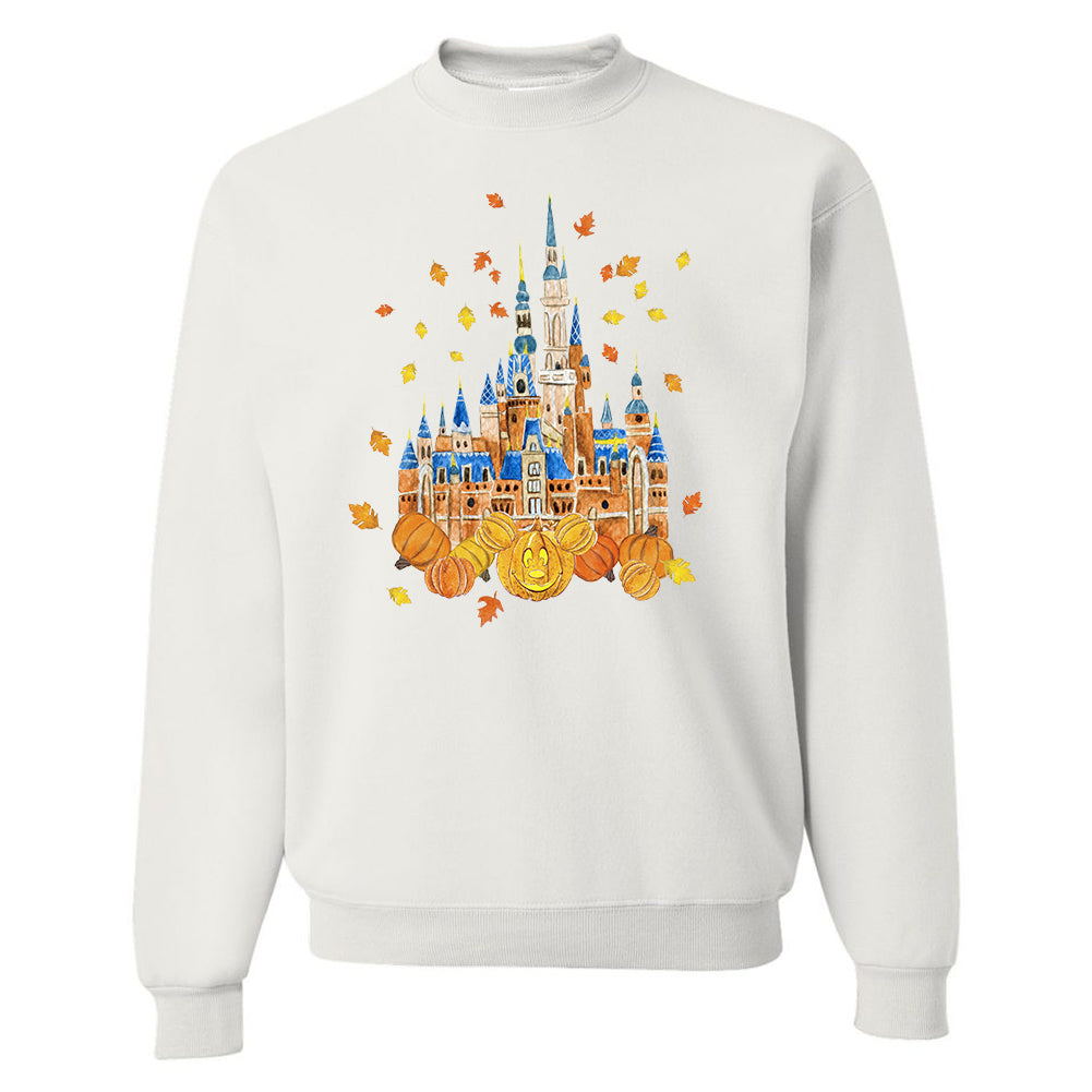 'Fall Magic Castle' Crewneck Sweatshirt