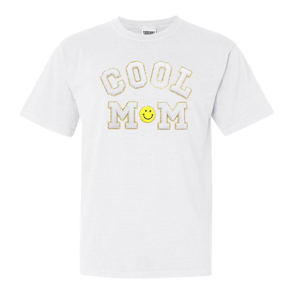 Cool Mom Letter Patch T-Shirt