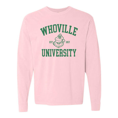 Monogrammed 'Whoville University' Long Sleeve T-Shirt