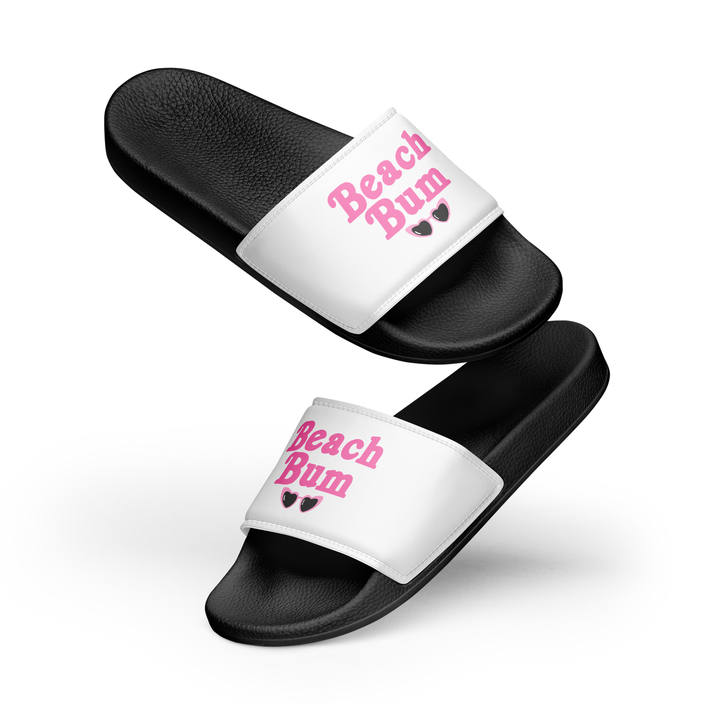 Monogrammed 'Beach Bum' Women's Slides