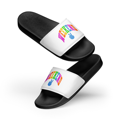 Colorful 'Weekend' Women's Slides