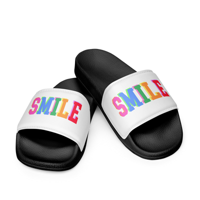 'Smile Block' Women's Slides